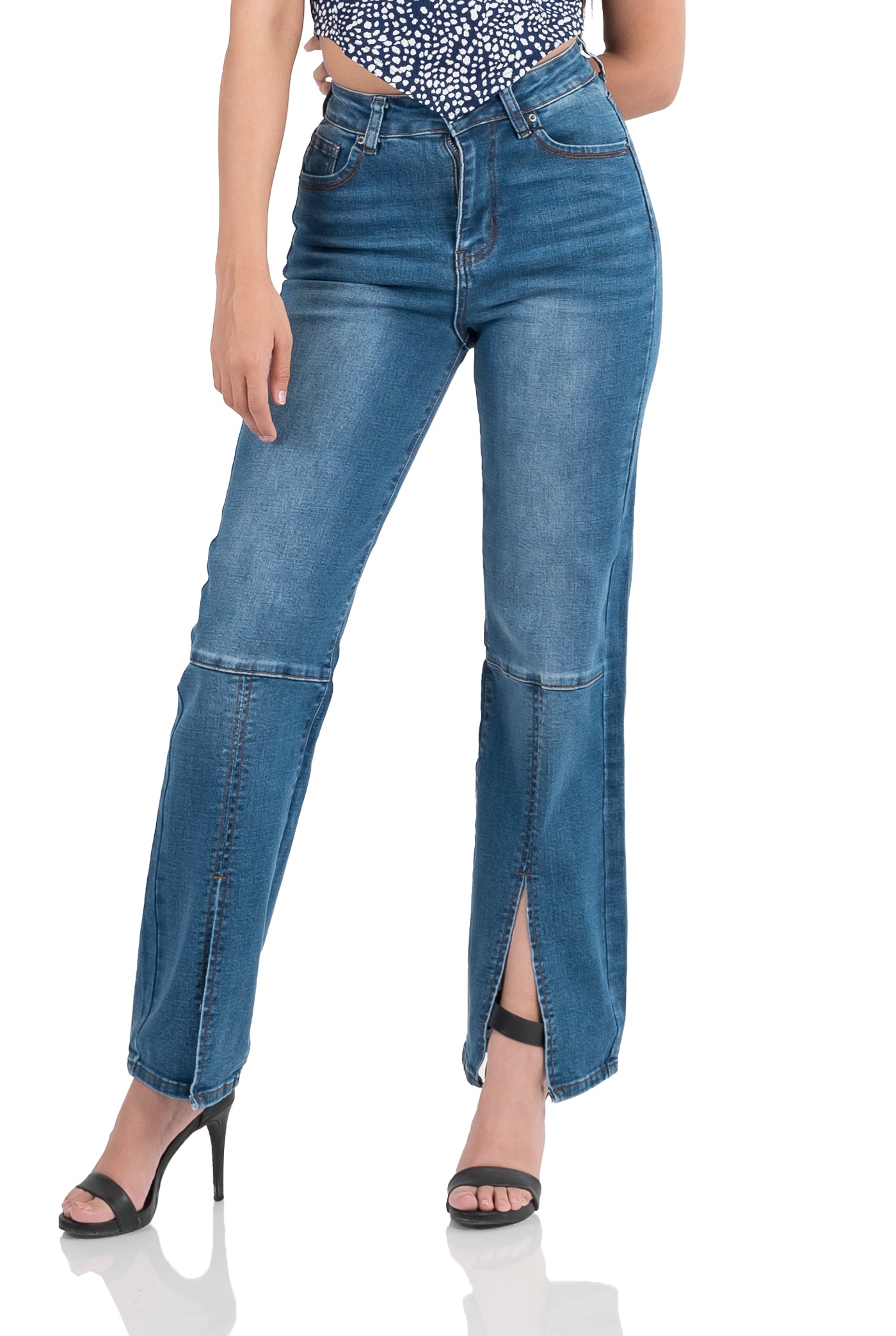 JEANS WIDE LEG PIA