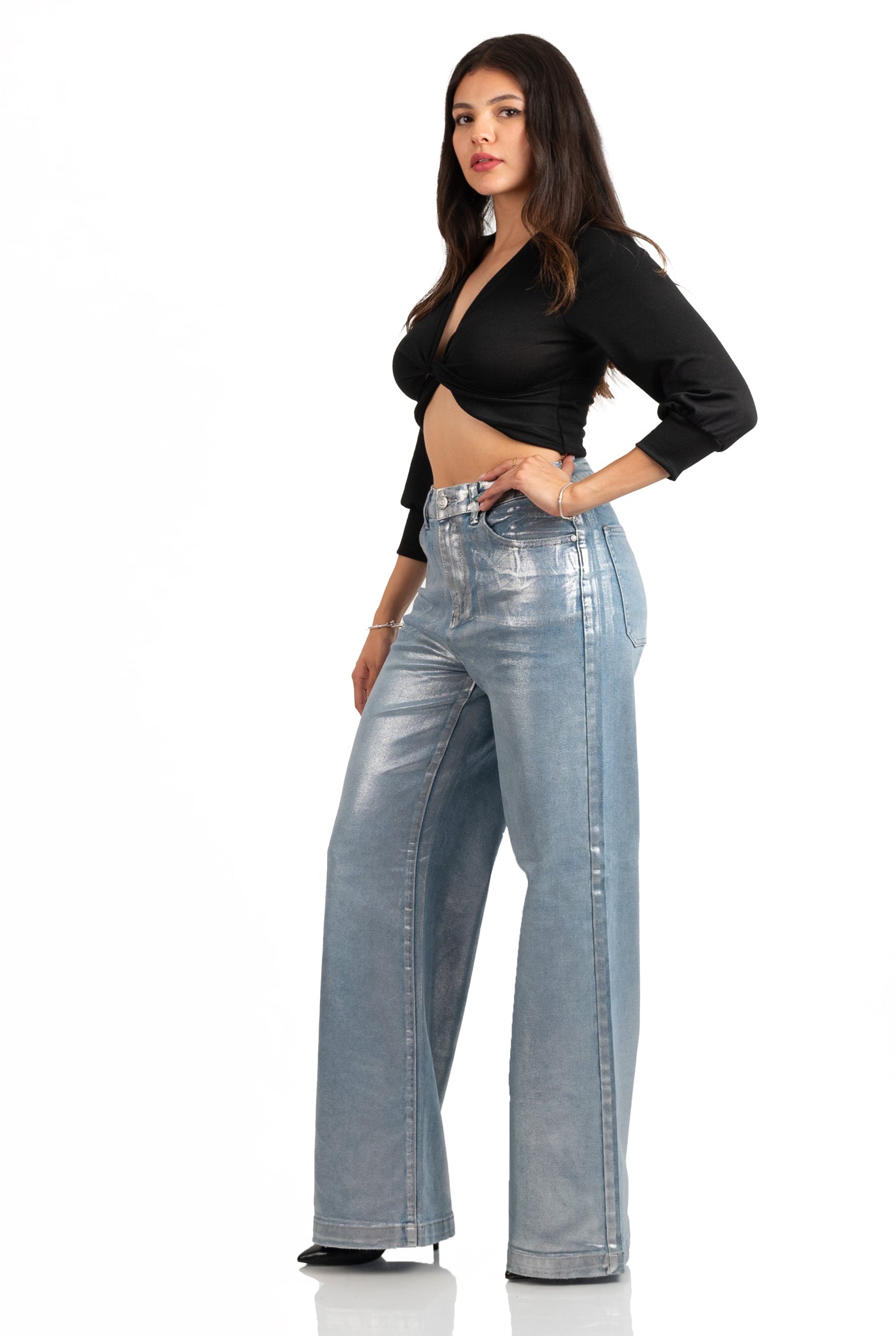 JEANS BLUE SILVER AREY