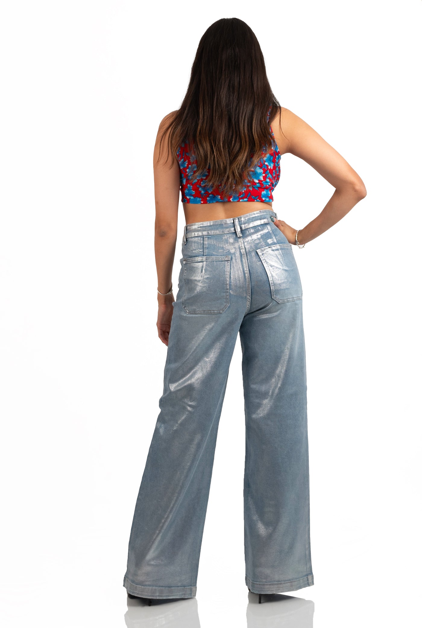 JEANS BLUE SILVER AREY