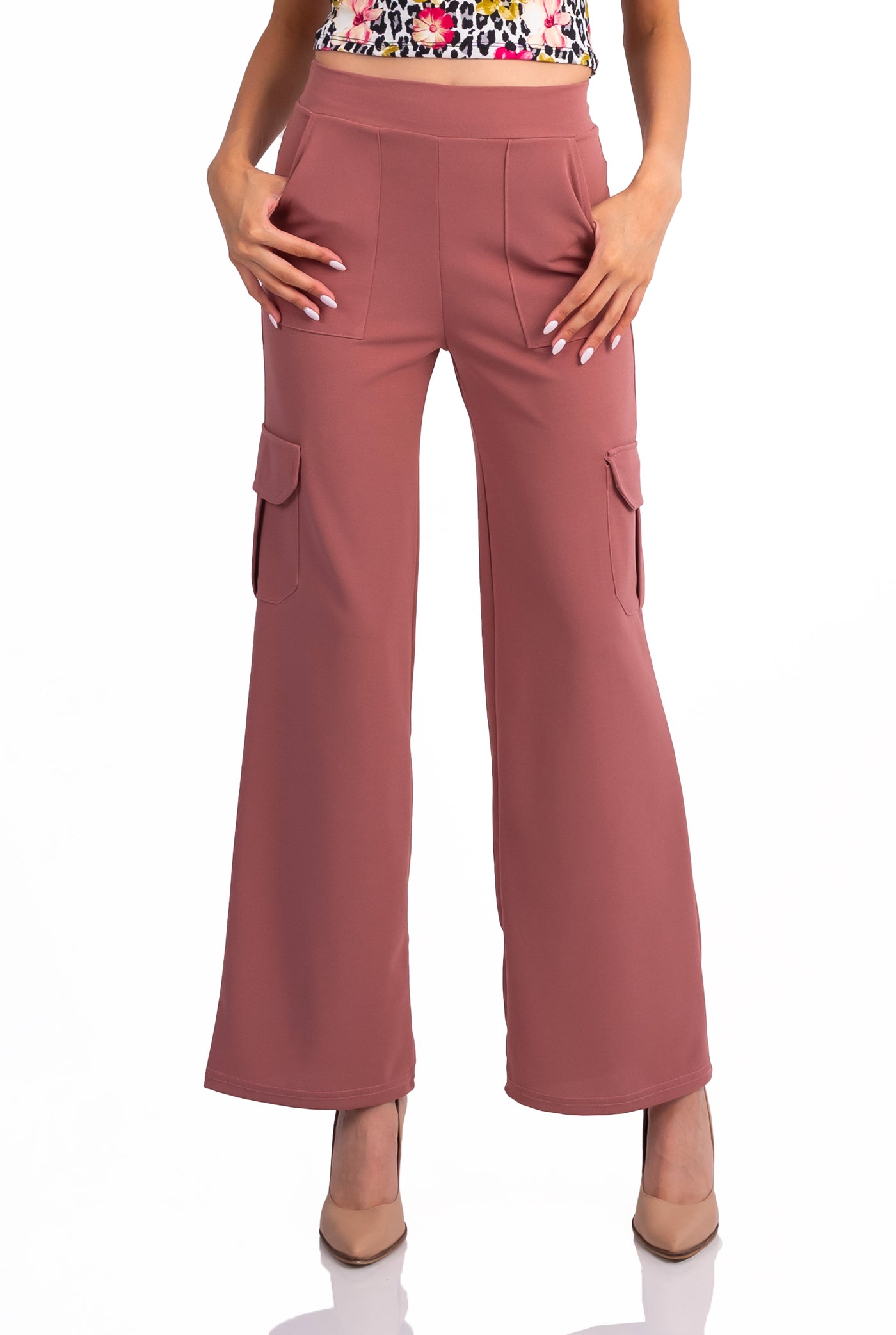 PANTALÓN CON BOLSAS DE CARGO LILY