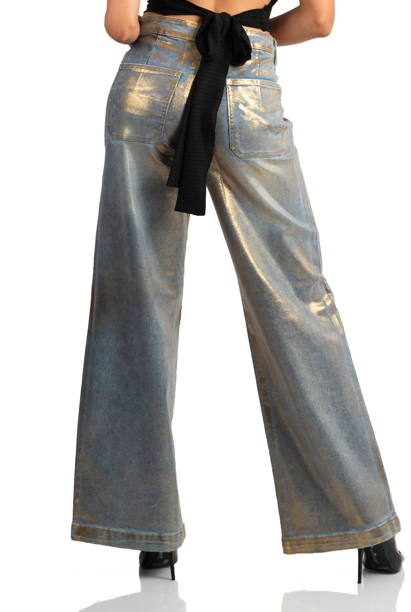 JEANS BLUE GOLD AREY