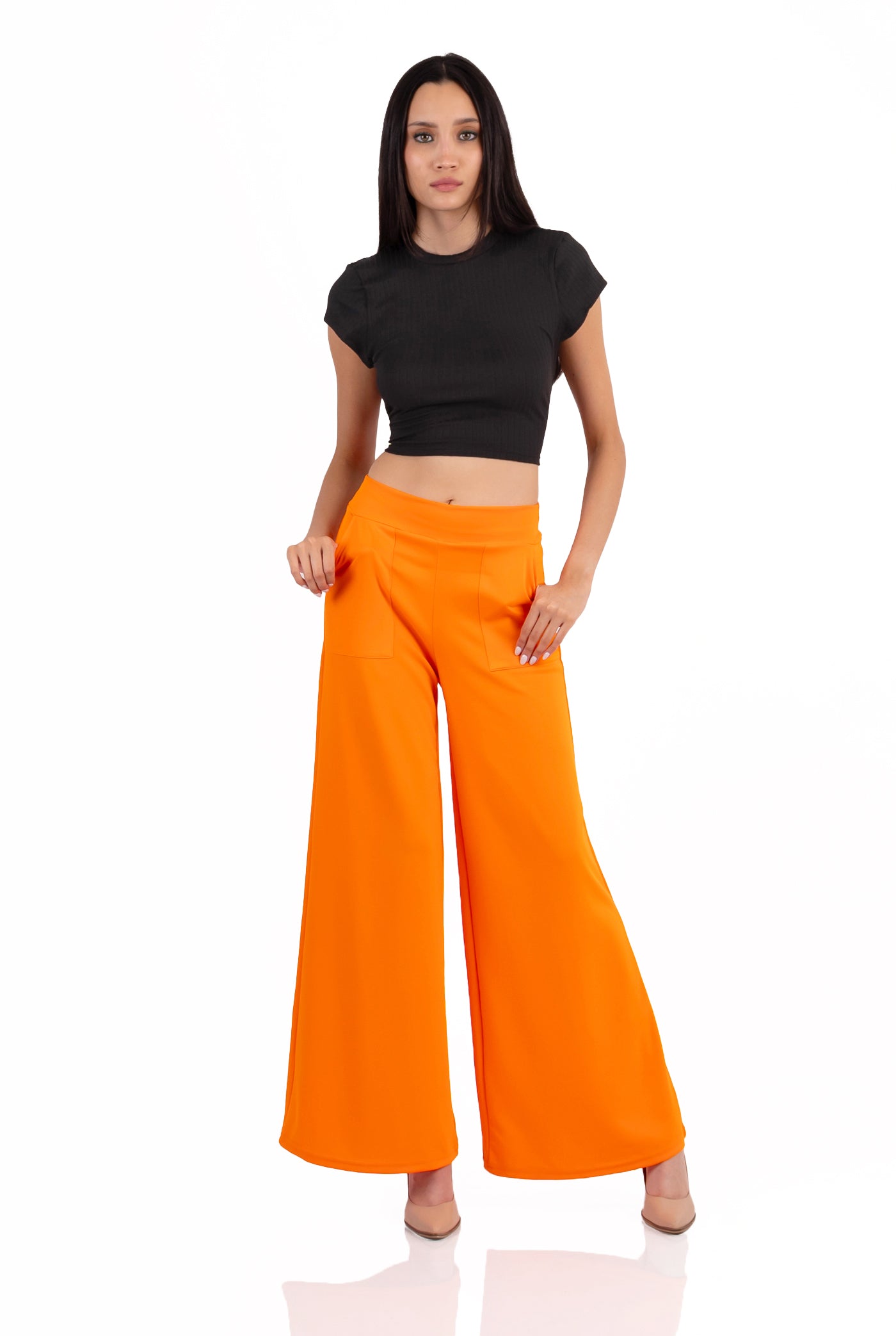 PANTALÓN DE PIERNA ANCHA MONET