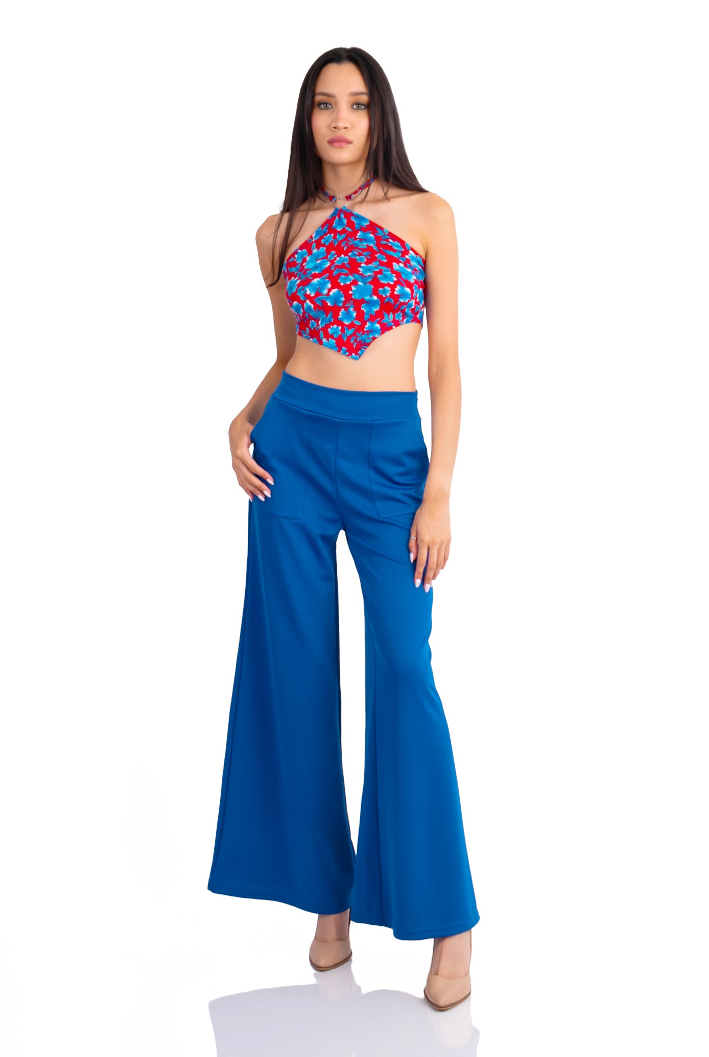 PANTALÓN DE PIERNA ANCHA MONET