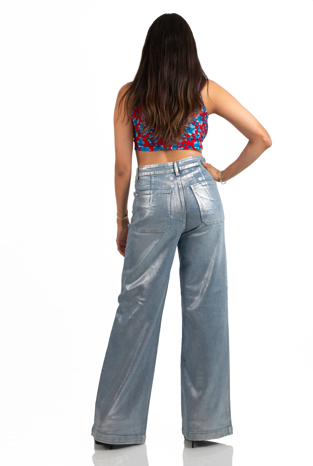 JEANS BLUE SILVER AREY