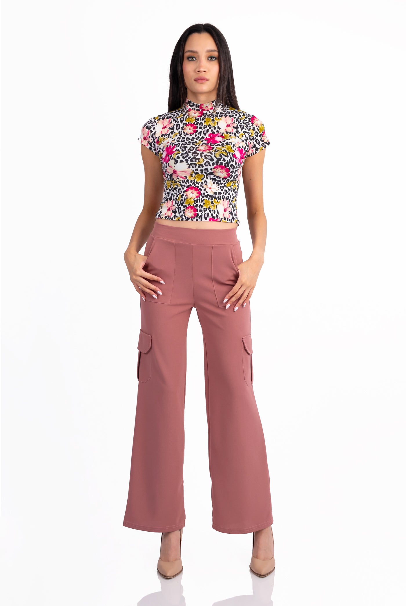 PANTALÓN CON BOLSAS DE CARGO LILY