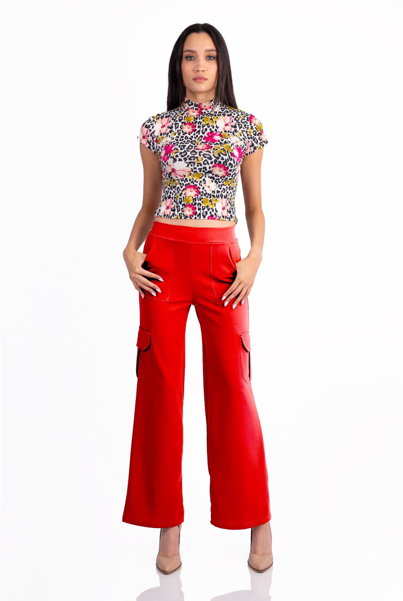 PANTALÓN CON BOLSAS DE CARGO LILY