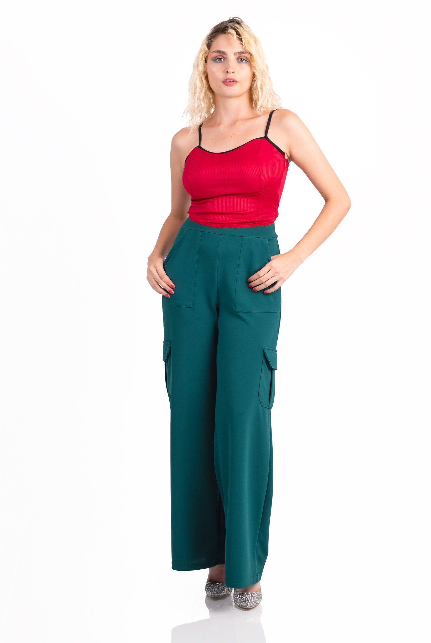 PANTALÓN CON BOLSAS DE CARGO LILY