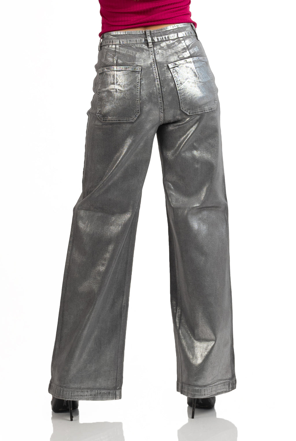 JEANS GREY SILVER AREY