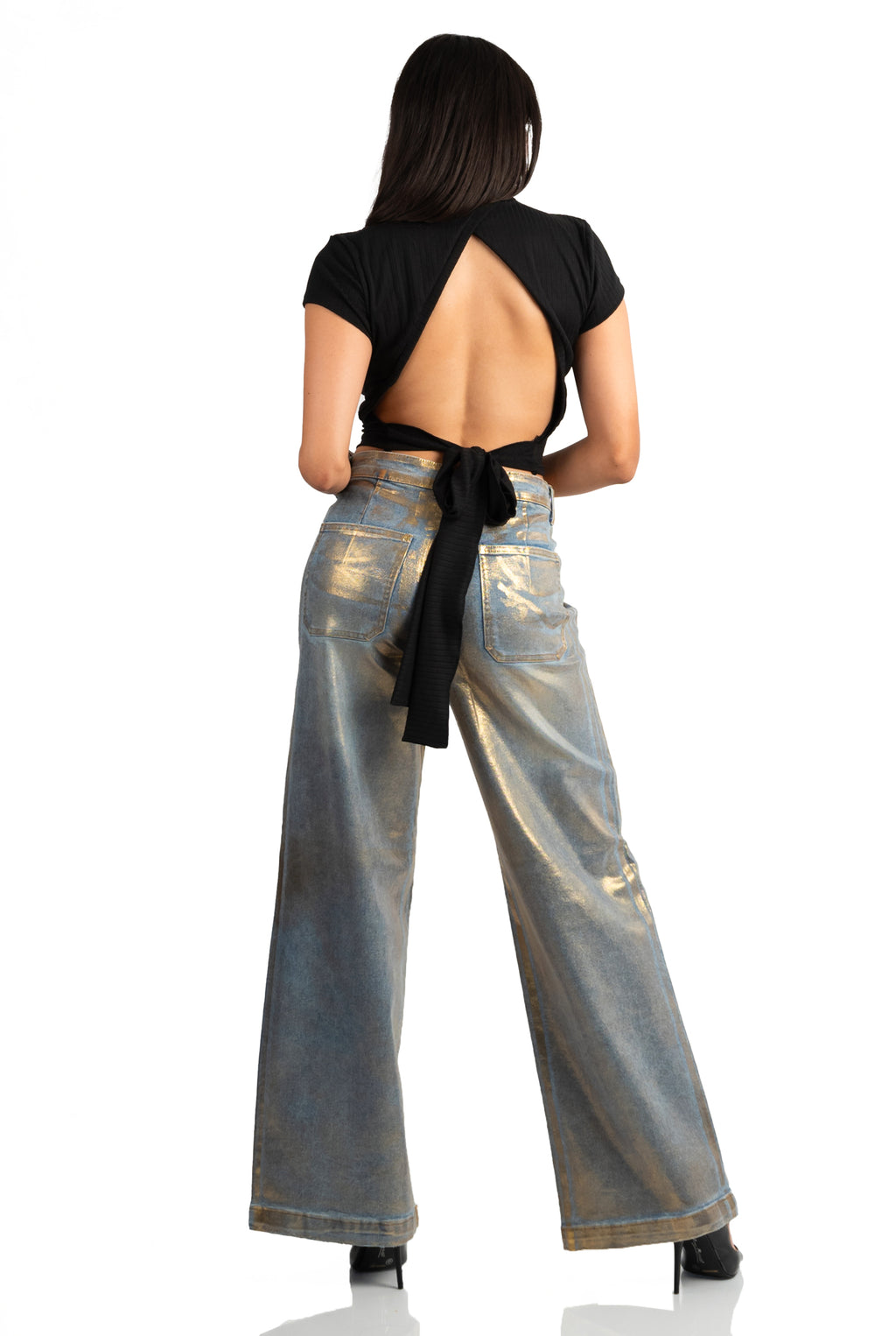 JEANS BLUE GOLD AREY