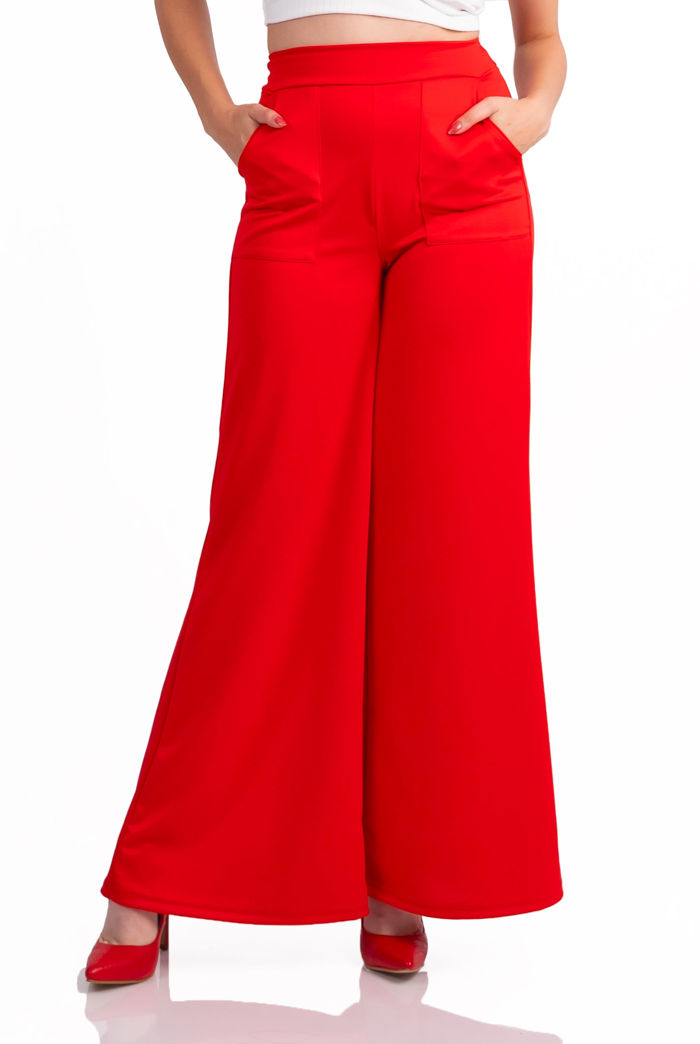 PANTALÓN DE PIERNA ANCHA MONET