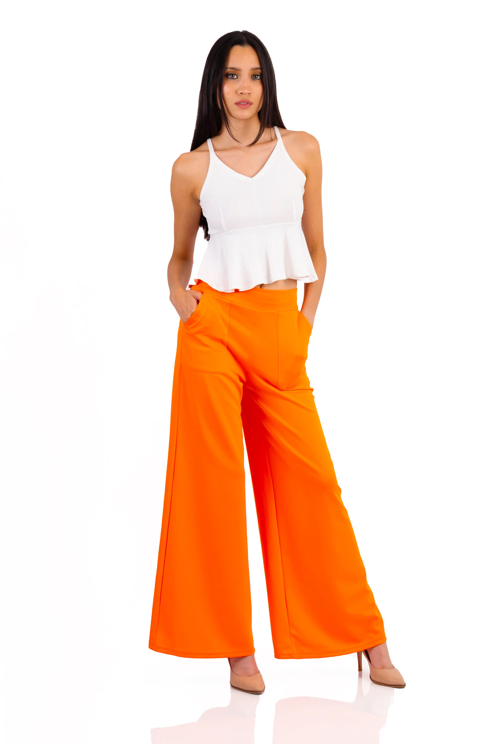 PANTALÓN DE PIERNA ANCHA MONET