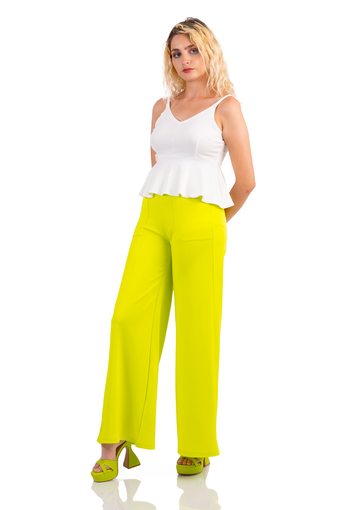 PANTALÓN DE PIERNA ANCHA MONET