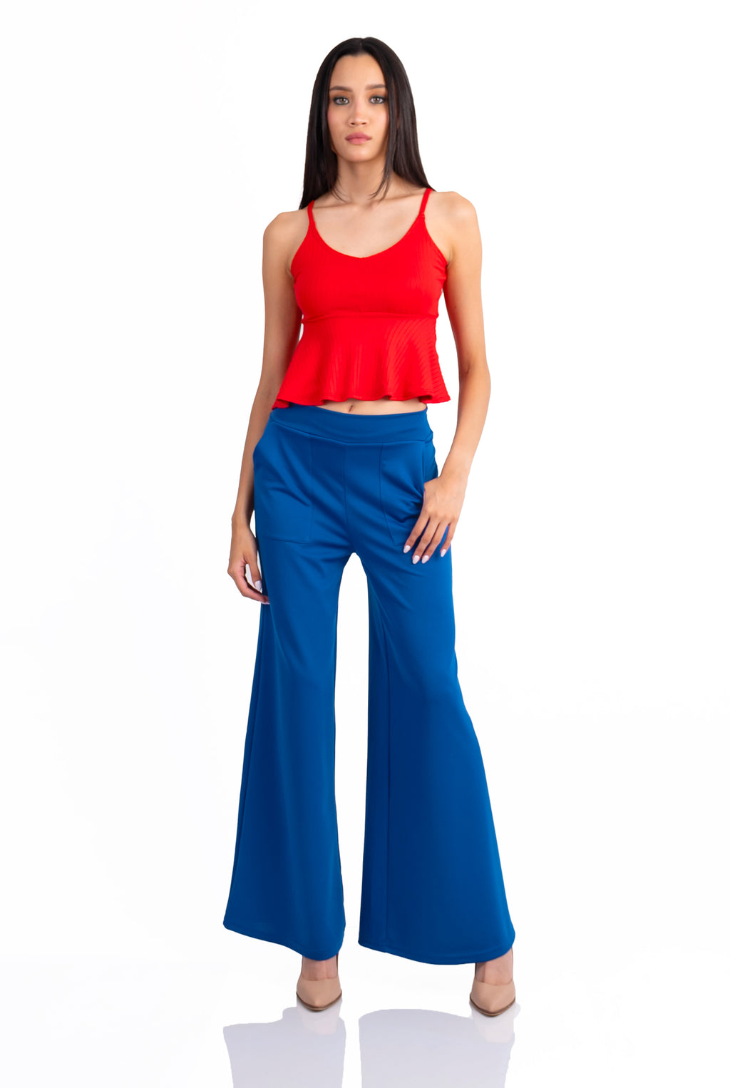 PANTALÓN DE PIERNA ANCHA MONET