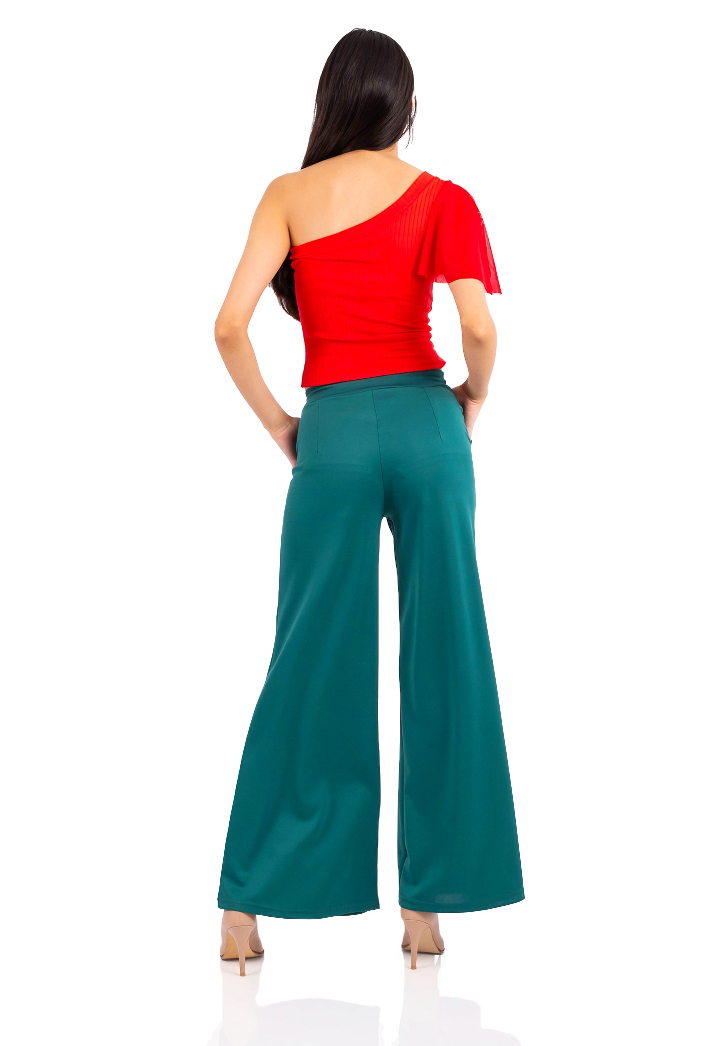 PANTALÓN DE PIERNA ANCHA MONET